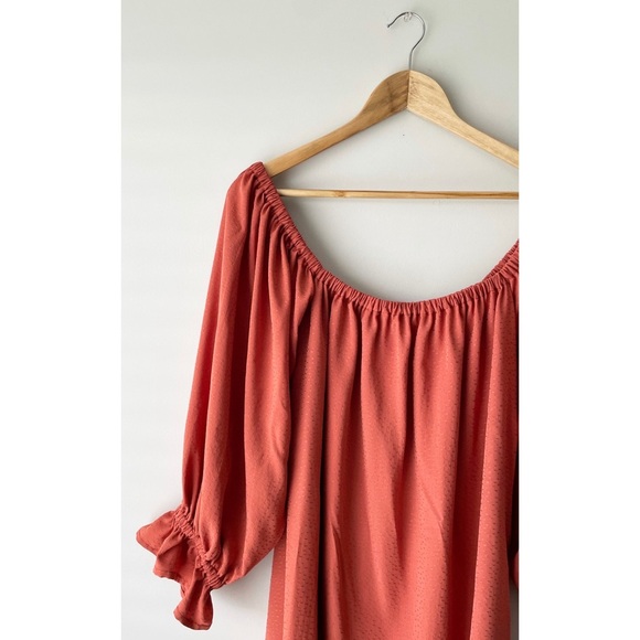 Handmade Olive Green Square Neckline Tunic Babydoll Dress - Picture 7 of 9
